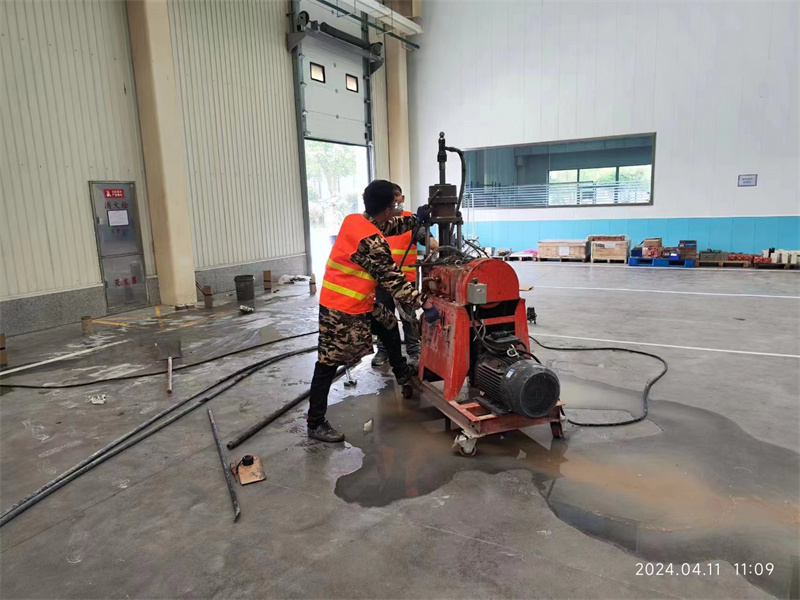 浦口厂房地面下沉塌陷注浆加固施工